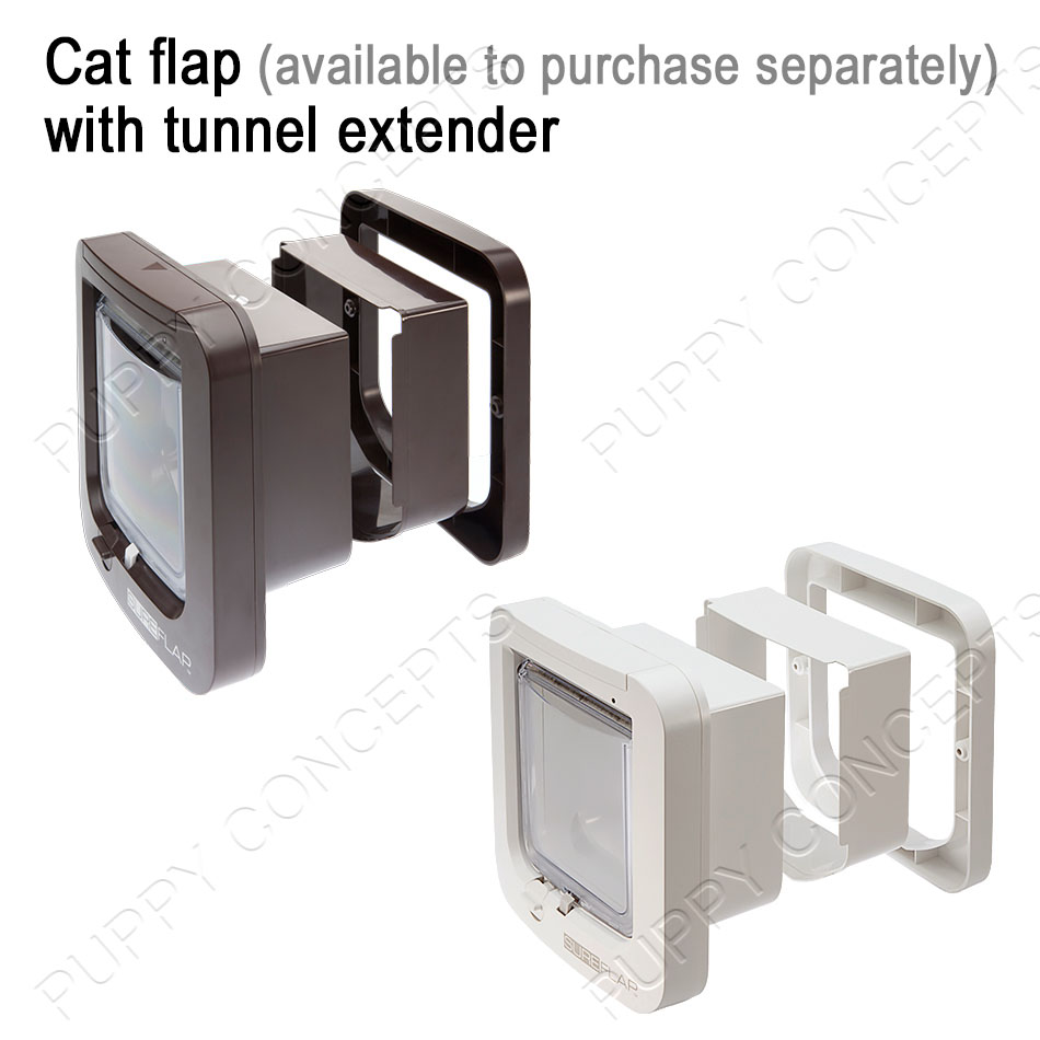cat flap tunnel extender