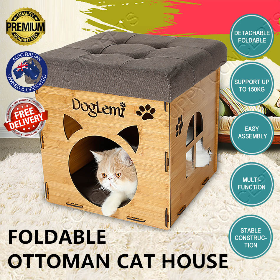 cat house ottoman